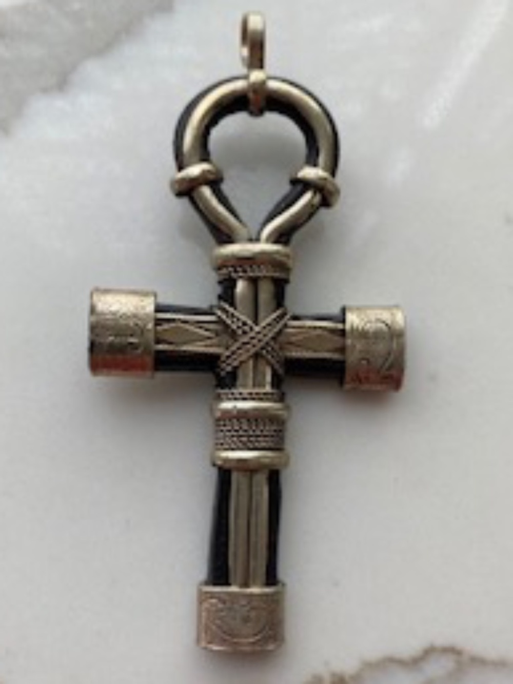 Ankh cross ornanate